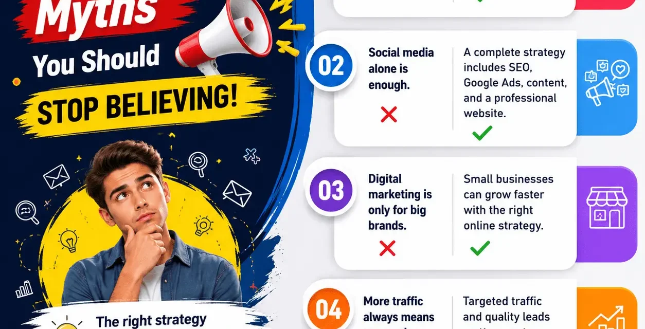 Digital Marketing Myths